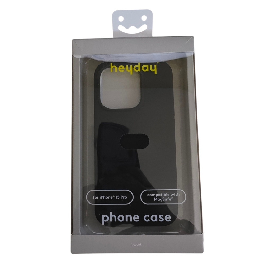 heyday iphone 15 Pro Black Phone Case Compatible With MagSafe - Picture 7 of 7